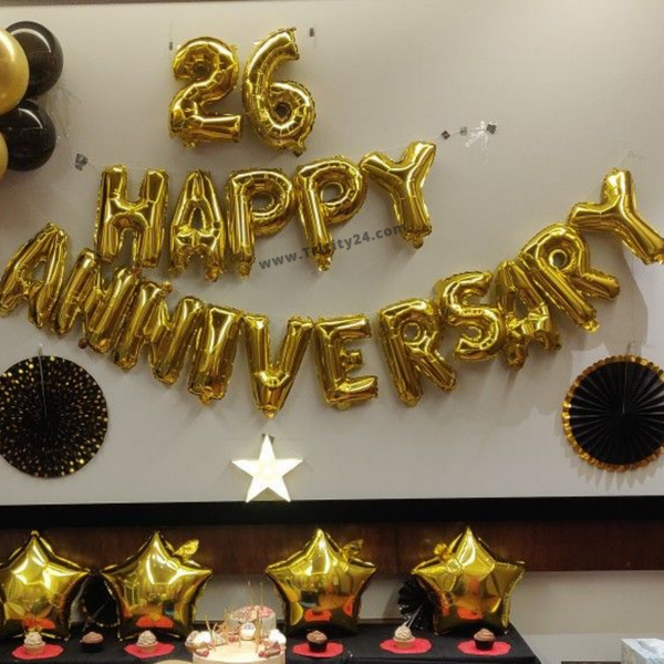 26th Happy Anniversary Decoration (P130).
