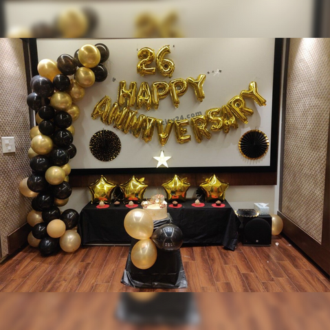 26th Happy Anniversary Decoration (P130).