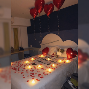 Helium Love Surprise Romantic Room Decoration (P02).