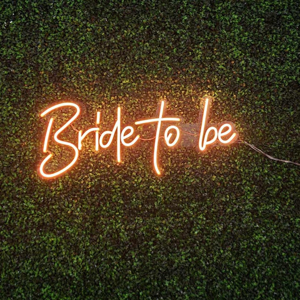Bride To Be Party Decoration Neon Sign Light (Rental) R25