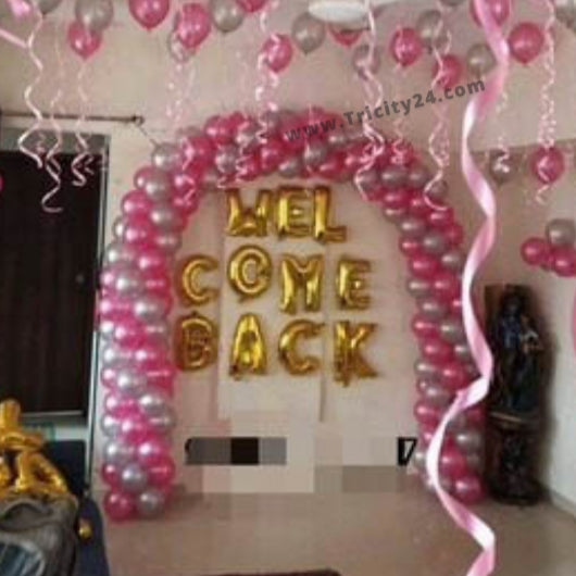 Welcome Back Surprise Party Decoration (P45).