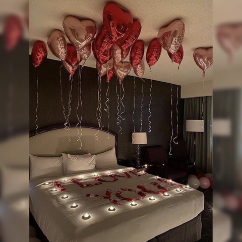 Sweet & Romantic Valentine's Room Decoration (P76).