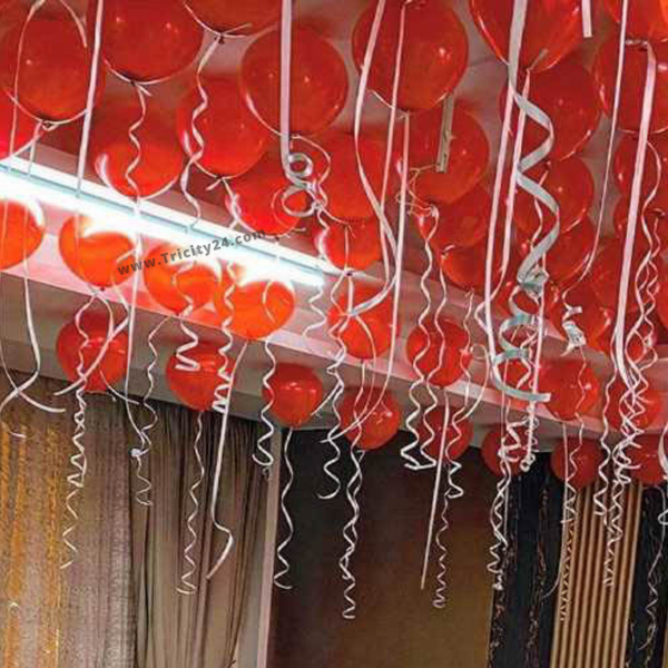 Red Balloon Theme Decoration (P96).