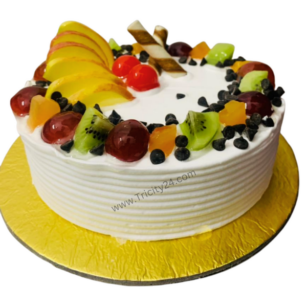 (M06) Fruit Funfetti Vanilla Cake (Half Kg).