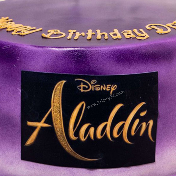 (M101) Aladdin Fondant Cake (1 Kg).