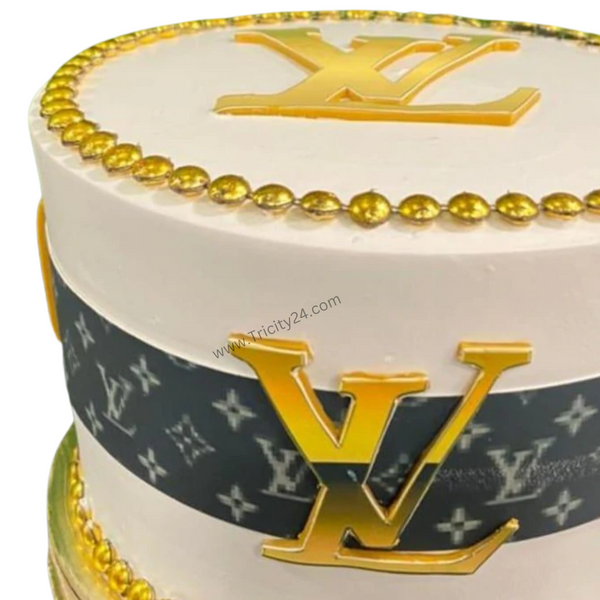 (M108) LV Vanilla Cream Cake (1 Kg).
