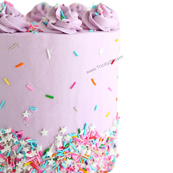 (M116) Rainbow Funfetti Cake (Half Kg).