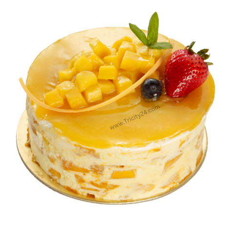(M139) Mango Cremoux Cake (Half Kg).