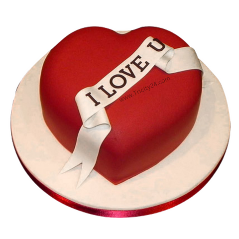 (M143) Love You Cake (1 Kg).
