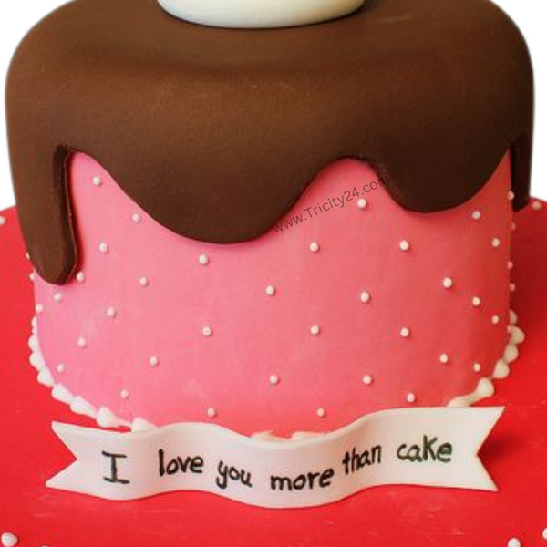 (M144) Unique Love Cake (1 Kg).