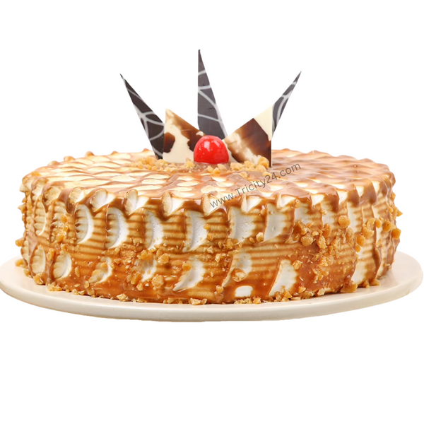 (M148) Delicious Butterscotch Cake (Half Kg).
