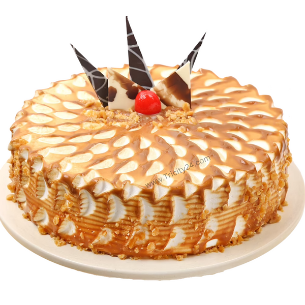 (M148) Delicious Butterscotch Cake (Half Kg).