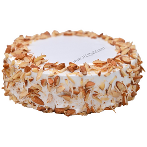 (M158) Vanilla Almond Cake (Half Kg).