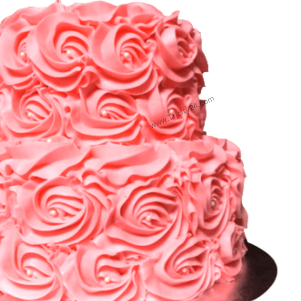 (M160) Bella Rose Cake (2 Kg).
