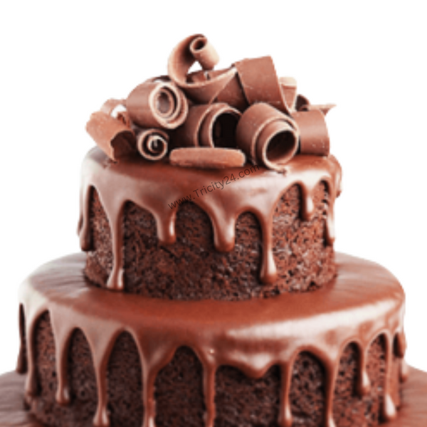 (M163) Chocolate Loaded Cake (2 Kg).