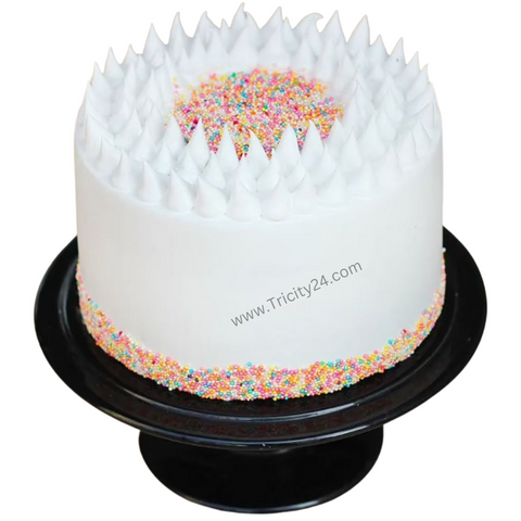 (M19) Rainbow Sprinkles Cake (Half Kg).