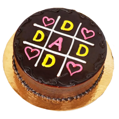 (M212) Special Chocolate Cake For Dad (Half Kg).