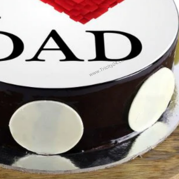 (M214) Father's Day Special Cake (Half Kg).