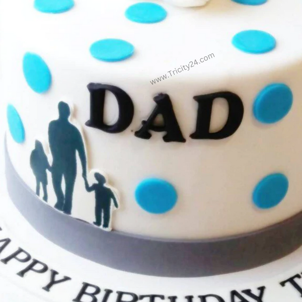 (M217) Dad Special Cake (Half Kg).