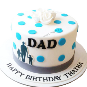 (M217) Dad Special Cake (Half Kg).