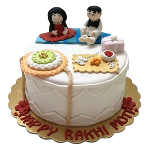 (M255) Special Rakhi Incredible Cake (1 Kg).