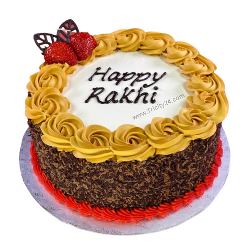 (M267) Raksha Bandhan Cake (Half Kg).