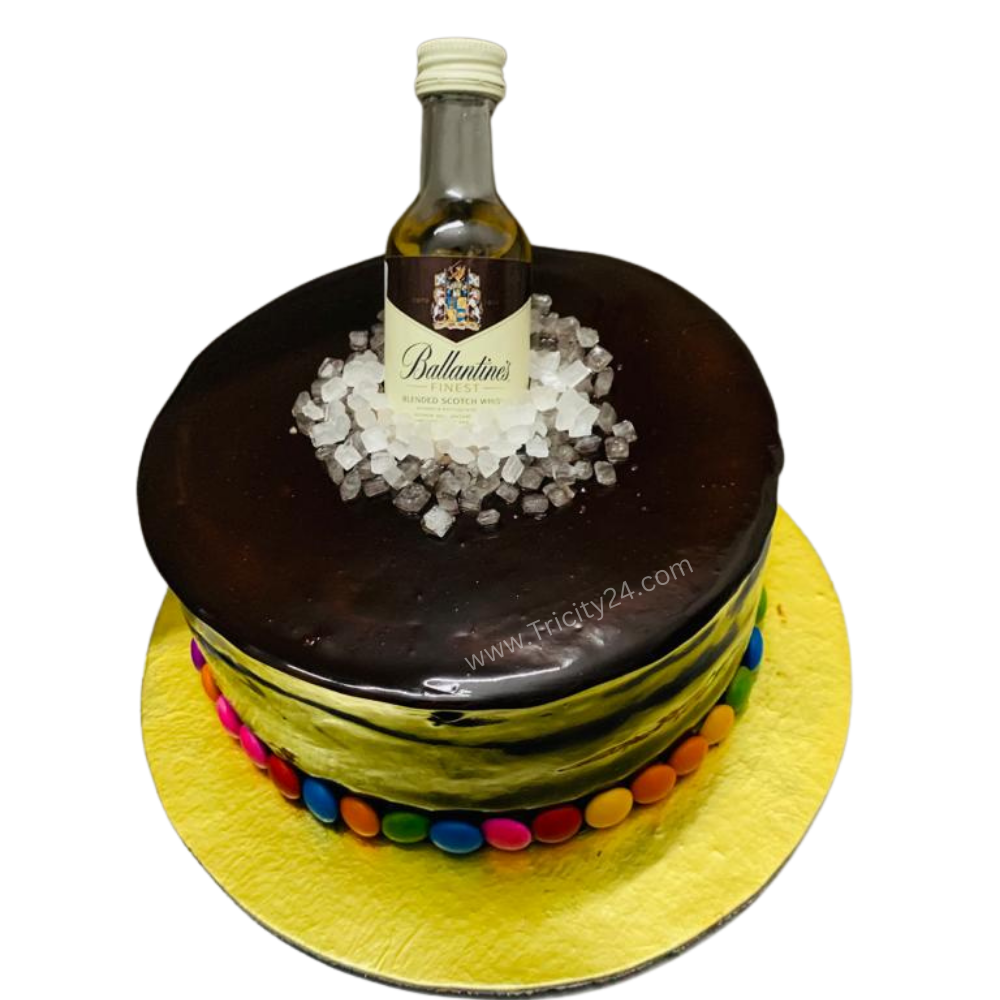 (M303) Bottles Cake (Half Kg).