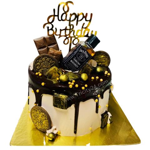 (M313) Chocolate Drop Cake (1 Kg).