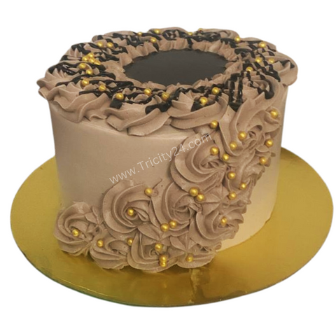 (M329) Chocolate Truffle Cake (Half Kg).