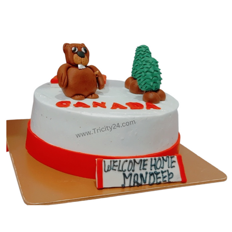 (M359) Welcome Home Designer Cake (1 Kg).