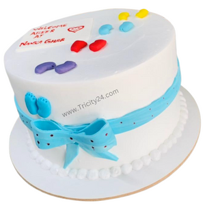 (M371) Baby Shower Birthday Cake (1Kg).