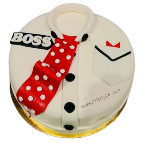 (M376) Boss Theme Cake (1 Kg).