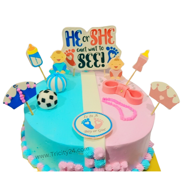 (M403)  Baby Shower Kids Cake (1 Kg).