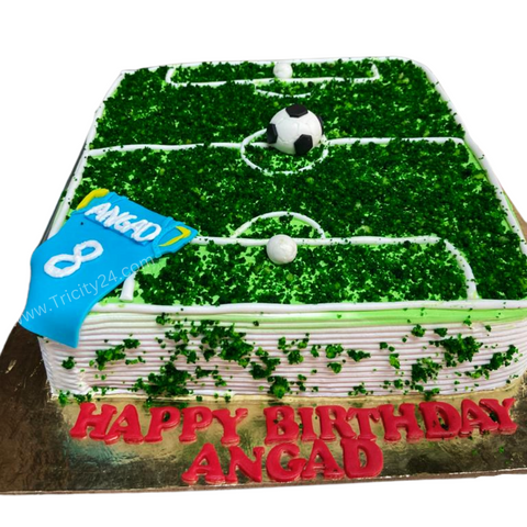 (M419) Football Theme Cake (1 Kg).