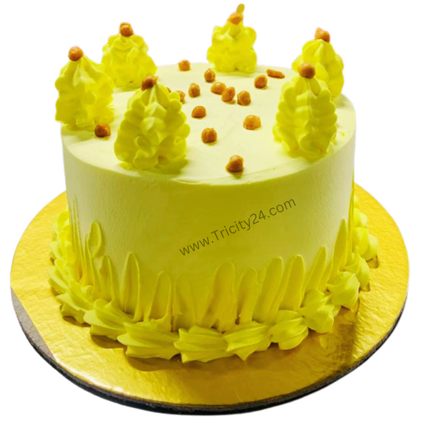 (M443) Mango Cream Cake (Half Kg).