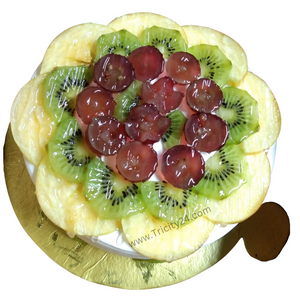 (M459) Fruit Butter Cream Cake (Half Kg).