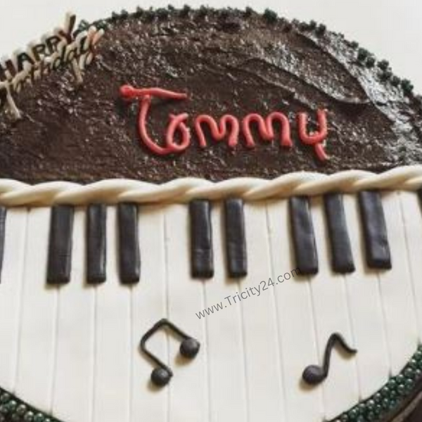 (M47) Chocolate Harmonium Theme Cake (1 Kg).