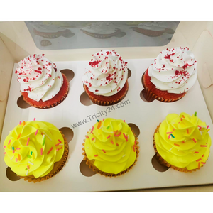 (M546) Red Velvet Cupcake 1Pcs.