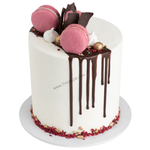 (M64) Chocolate Vanilla Millionaire Cake (1 Kg).