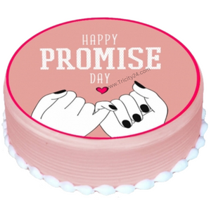 (M186) Promise Day Cake (Half Kg).