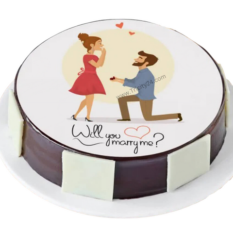 (M191) Marry Me Cake (Half Kg).