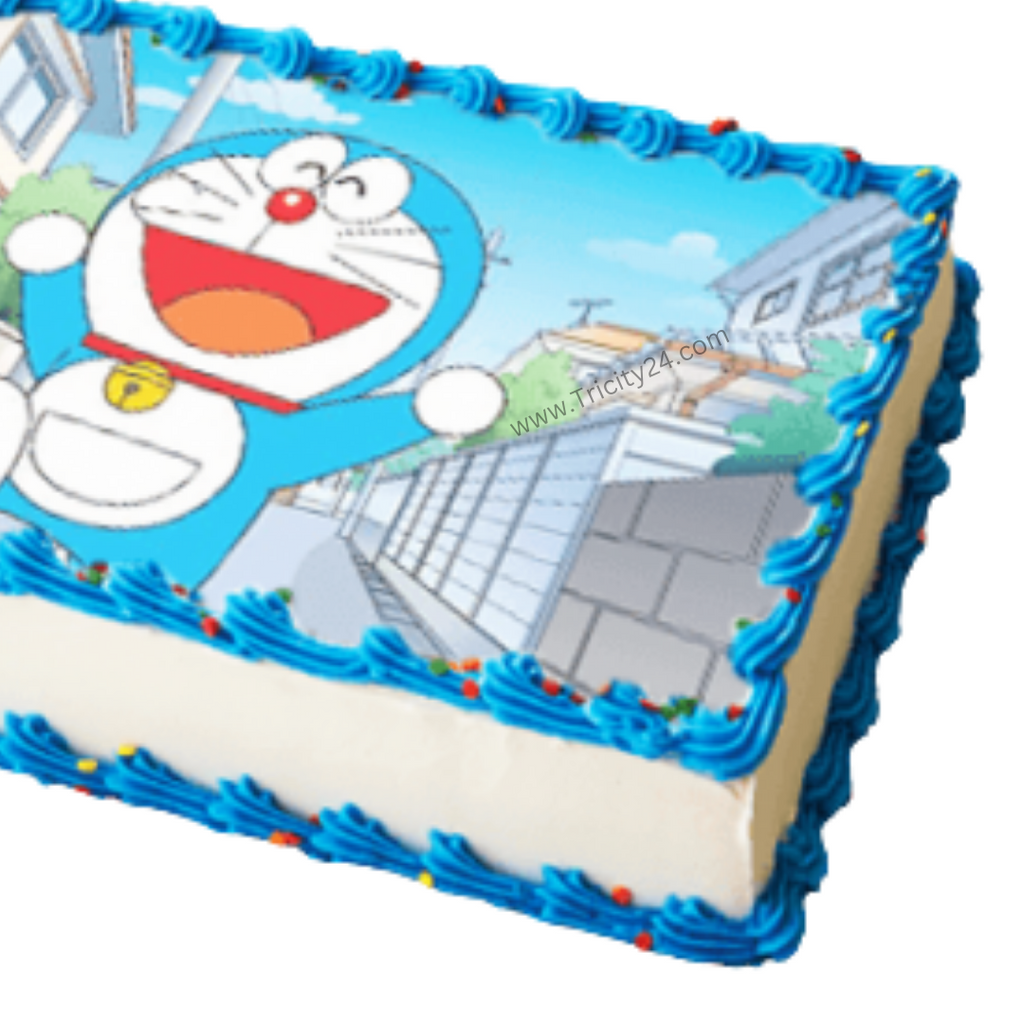 Doraemon Cake  Very Easy Doraemon Cake  How To Make Doraemon Cake  Doraemon  Cake Design  YouTube