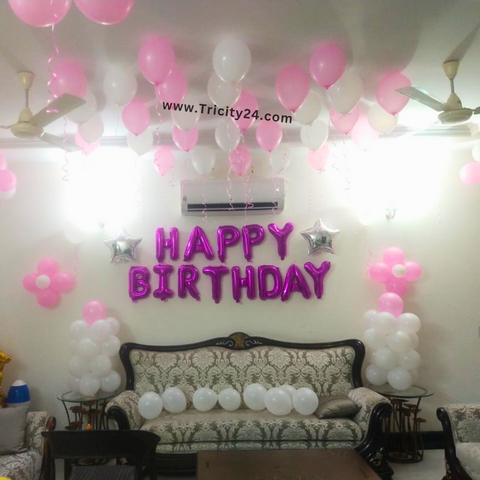 Birthday Balloon Theme Decoration (P459).