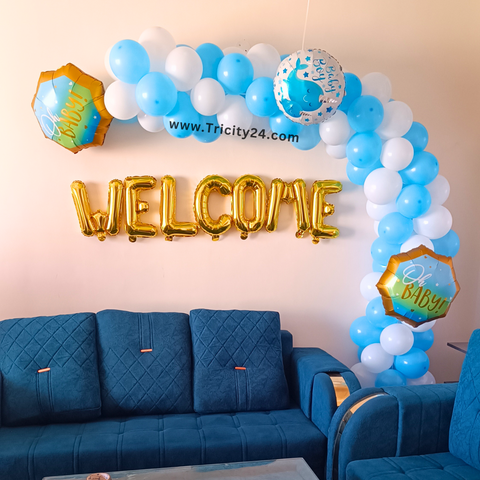 Welcome Decoration For Baby Boy (P463).