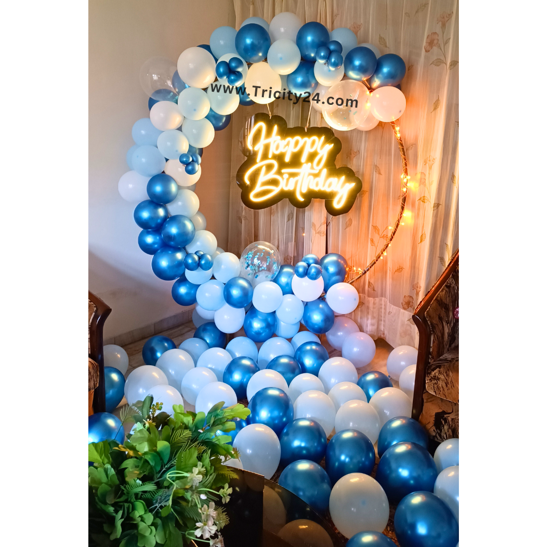 Dazzling Birthday Surprise Balloon Decoration (P469).