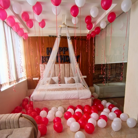 Cabana Romantic Room Birthday Decoration (P474).