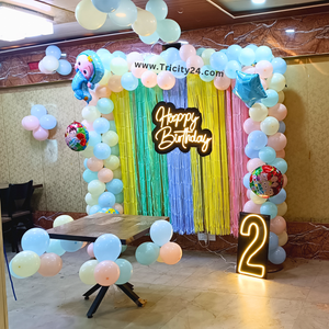 Kids Birthday Balloon Decoration (P492).