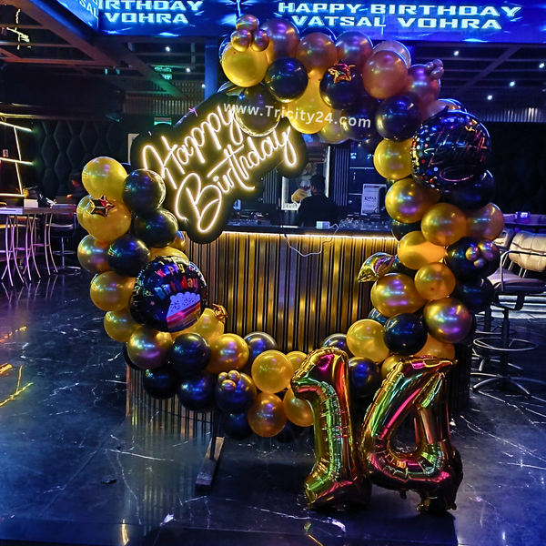 14th Birthday Balloon Decoration (P497).