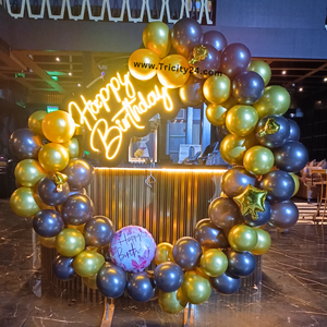 18th Birthday Ring Balloon Decoration – Tricity 24