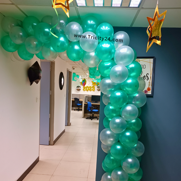 New Year Office Balloon Decoration (P508).